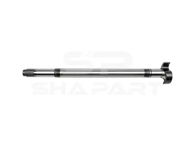10.23521 Brake camshaft, right, D: 40 mm, L1: 654.3 mm, L3: 610 mm, 10 teeth