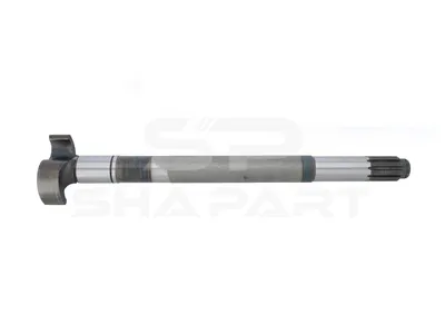 10.23522 Brake camshaft, left, D: 40 mm, L1: 524.5 mm, L3: 480.2 mm, 10 teeth