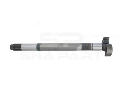 10.23523 Brake camshaft, right, D: 40 mm, L1: 524.5 mm, L3: 480.2 mm, 10 teeth