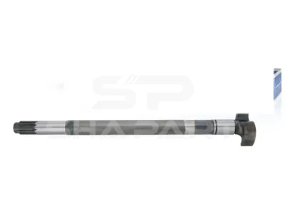 10.23527 Brake camshaft, right, D: 40 mm, L1: 631.8 mm, L3: 587.5 mm, 10 teeth