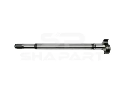 10.23539 Brake camshaft, right, D: 40 mm, L1: 631.8 mm, L3: 587.5 mm, 10 teeth