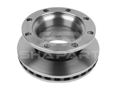 10.24104 Brake disc, D: 377 mm, 8 bores, b: 24.3 mm, P: 275 mm, d: 225 mm, H: 150 mm, S: 45 mm, s: 37 mm