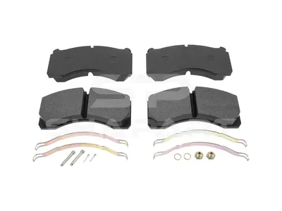10.24125 Disc brake pad kit, W: 205 mm, S: 27 mm, H: 102 mm