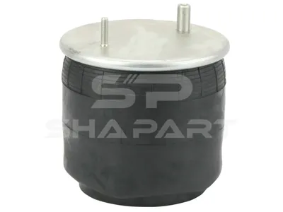10.26000 Air spring, with plastic piston, D: 259 mm, Dmax: 300 mm, M12, M22 x 1,5, L: 400 mm