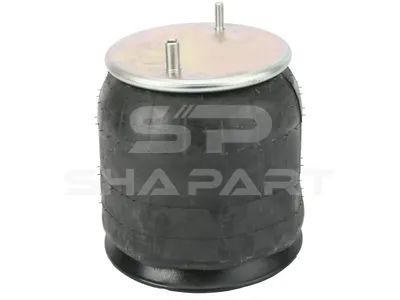 10.26002 Air spring, with plastic piston, D: 227 mm, Dmax: 320 mm, M12, M20 x 1,5, L: 380 mm