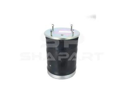 10.26007 Air spring, with steel piston, D: 287 mm, Dmax: 340 mm, M12, M22 x 1,5, L: 500 mm