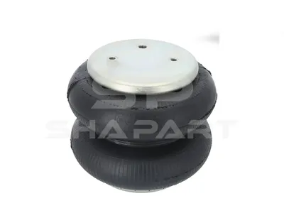 10.26011 Air spring, D: 160 mm, Dmax: 260 mm, M10 x 1,5, 1/4" x 18 NPT, L: 210 mm