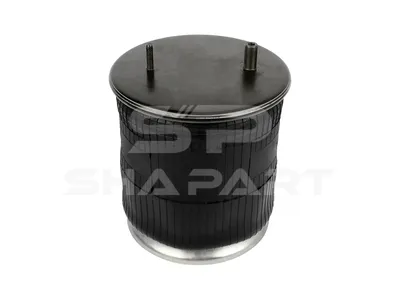 10.26012 Air spring, with steel piston, D: 287 mm, Dmax: 360 mm, M12 x 1,75, M22 x 1,5, L: 350 mm