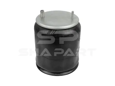 10.26017 Air spring, with plastic piston, D: 227 mm, Dmax: 325 mm, M12, M20 x 1,5, L: 400 mm