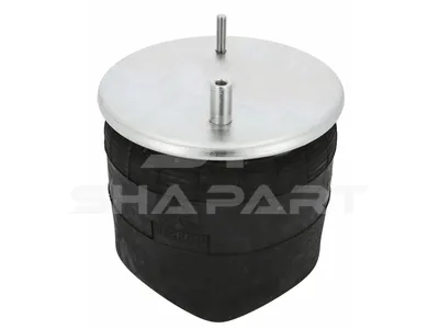 10.26018 Air spring, without piston, D1: 246 mm, D2: 258 mm, M12, M22 x 1,5, L: 470 mm