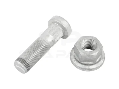 10.30040 Wheel bolt, complete, M22 x 1,5, LTh: 51 mm, Lu: 78 mm, D: 35 mm, 10.9