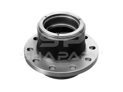 10.30400 Wheel hub, without bearings, d1: 120 mm, d2: 147 mm, D: 270 mm, 10 bores, b: 22 mm, H: 184 mm