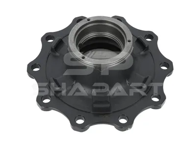 10.30402 Wheel hub, without bearings, d1: 120 mm, d2: 147 mm, D: 380 mm, 10 bores, b: 22 mm, H: 184.5 mm