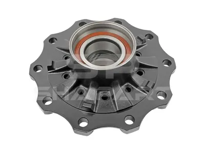 10.30406 Wheel hub, with bearing, d1: 138 mm, d2: 138 mm, D: 380 mm, 10 bores, b: 22 mm, H: 148 mm