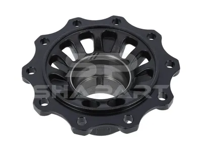 10.30417 Wheel hub, without bearings, d1: 138 mm, d2: 138 mm, D: 380 mm, 10 bores, b: 22 mm, H: 156 mm