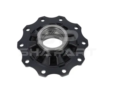 10.30419 Wheel hub, without bearings, d1: 120 mm, d2: 147 mm, D: 380 mm, 10 bores, b: 22 mm, H: 145.5 mm