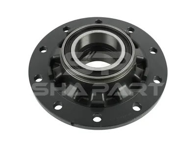 10.30425 Wheel hub, with bearing, for drum brake, d1: 175 mm, d2: 175 mm, D: 380 mm, 10 bores, b: 22 mm, H: 125 mm