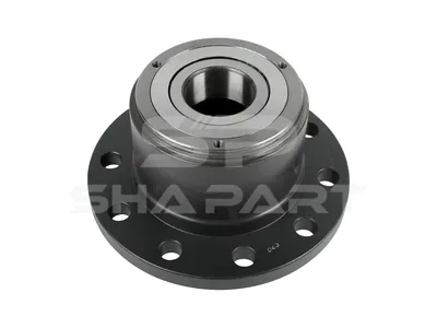 10.30427 Wheel hub, with bearing, d1: 120 mm, d2: 147 mm, D: 270 mm, 10 bores, b: 22 mm, H: 184 mm