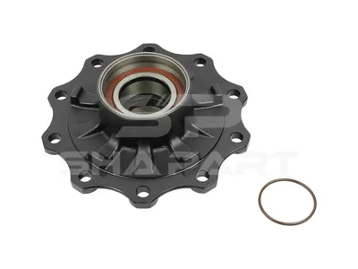 10.30429 Wheel hub, with bearing, d1: 138 mm, d2: 138 mm, D: 380 mm, 10 bores, b: 22 mm, H: 147 mm