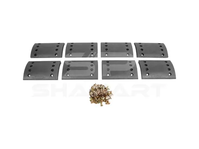 10.33003 Drum brake lining kit, axle kit, W: 200 mm, S: 16 mm