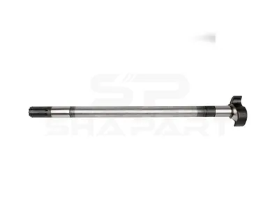 10.33104 Brake camshaft, right, D: 38 mm, L1: 704 mm, L3: 659 mm, 10 teeth