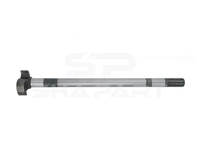 10.33110 Brake camshaft, left, D: 38 mm, L1: 678.1 mm, L3: 633.1 mm, 10 teeth