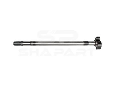10.33111 Brake camshaft, right, D: 38 mm, L1: 678.1 mm, L3: 633.1 mm, 10 teeth