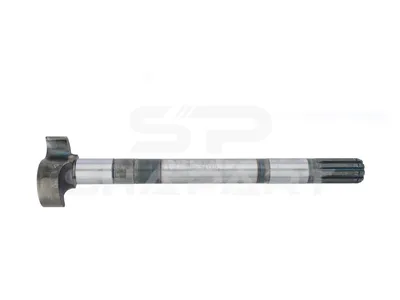 10.33506 Brake camshaft, left, D: 38 mm, L1: 462 mm, L3: 417 mm, 10 teeth