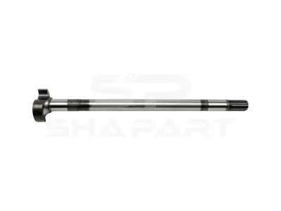 10.33515 Brake camshaft, left, D: 38 mm, L1: 668.4 mm, L3: 623.4 mm, 10 teeth