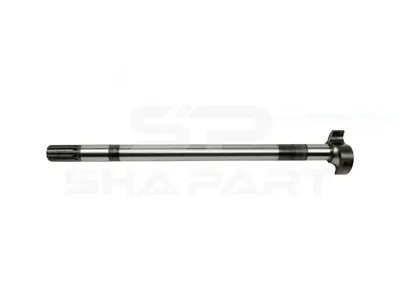 10.33516 Brake camshaft, right, D: 38 mm, L1: 668.4 mm, L3: 623.4 mm, 10 teeth