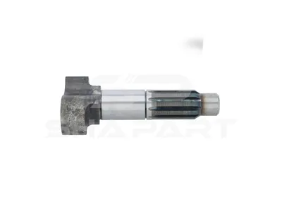 10.33533 Brake camshaft, left, D: 38 mm, L1: 190.5 mm, L3: 124 mm, 10 teeth