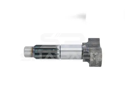 10.33534 Brake camshaft, right, D: 38 mm, L1: 190.5 mm, L3: 124 mm, 10 teeth