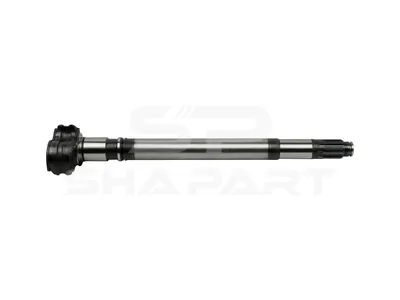 10.33535 Brake camshaft, left, D: 46 mm, L1: 563 mm, L3: 507 mm, 10 teeth