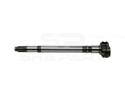 10.33536 Brake camshaft, right, D: 46 mm, L1: 563 mm, L3: 507 mm, 10 teeth