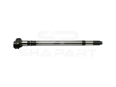 10.33541 Brake camshaft, left, D: 46 mm, L1: 698 mm, L3: 642 mm, 10 teeth