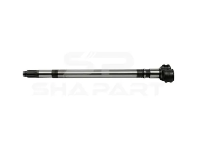 10.33542 Brake camshaft, right, D: 46 mm, L1: 698 mm, L3: 642 mm, 10 teeth