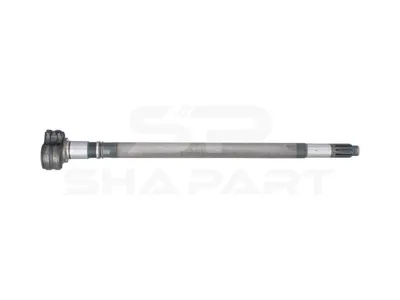 10.33553 Brake camshaft, left, D: 46 mm, L1: 800 mm, L3: 744 mm, 10 teeth