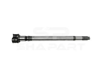 10.33561 Brake camshaft, left, D: 46 mm, L1: 662.5 mm, L3: 606.5 mm, 10 teeth