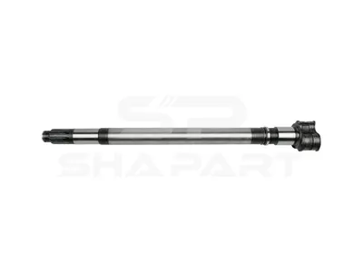10.33562 Brake camshaft, right, D: 46 mm, L1: 662.5 mm, L3: 606.5 mm, 10 teeth
