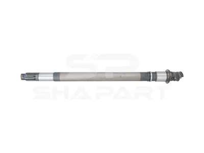 10.33570 Brake camshaft, right, D: 46 mm, L1: 689.5 mm, L3: 633.5 mm, 10 teeth