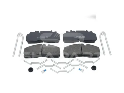 10.34127 Disc brake pad kit, W: 210 mm, S: 30 mm, H: 92 mm