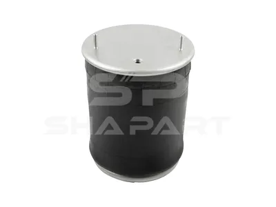 10.36014 Air spring, with steel piston, D: 286 mm, Dmax: 340 mm, M12, M22 x 1,5, L: 500 mm