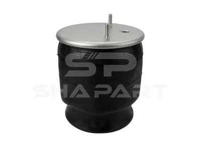 10.36016 Air spring, with plastic piston, D: 258 mm, Dmax: 330 mm, M12 x 1,75, M22 x 1,5, L: 440 mm