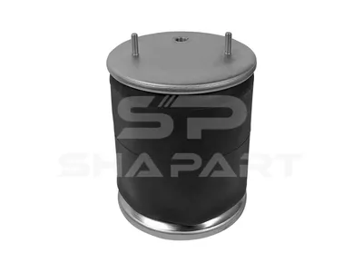 10.36028 Air spring, with steel piston, D: 259 mm, Dmax: 320 mm, M12, M22 x 1,5, L: 320 mm