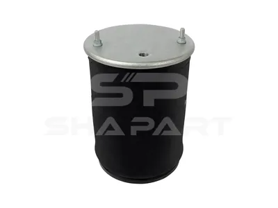10.36034 Air spring, with plastic piston, D: 286 mm, Dmax: 400 mm, M12 x 1,75, M22 x 1,5, L: 470 mm