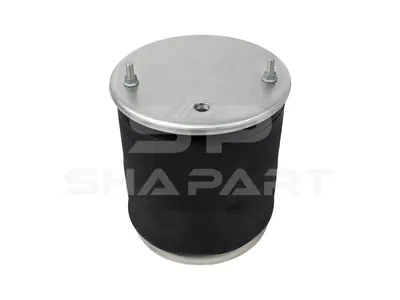 10.36035 Air spring, with steel piston, D: 286 mm, Dmax: 320 mm, M12 x 1,75, M22 x 1,5, L: 340 mm