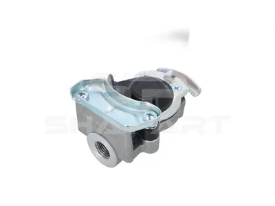 10.44277 Palm coupling, black lid, M16 x 1,5, 8.5 bar