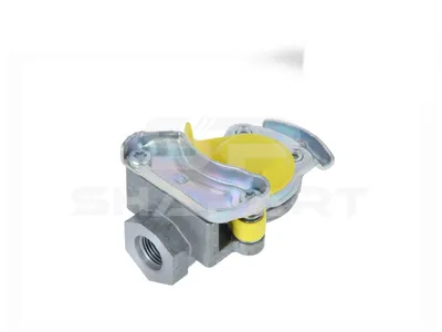 10.44278 Palm coupling, yellow lid, M16 x 1,5, 10 bar