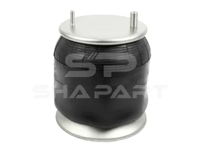 10.46003 Air spring, with steel piston, D: 226 mm, Dmax: 315 mm, M12, M20 x 1,5, L: 371 mm