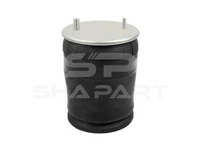 10.46006 Air spring, with plastic piston, D: 259 mm, Dmax: 290 mm, M12, M20 x 1,5, L: 330 mm